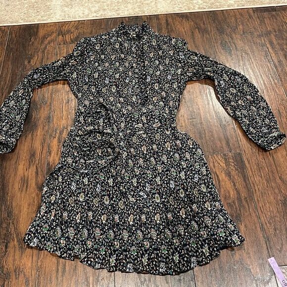 Tory Burch Deneuve Floral-Print Soleil Dress like new size 2 - Picture 2 of 10